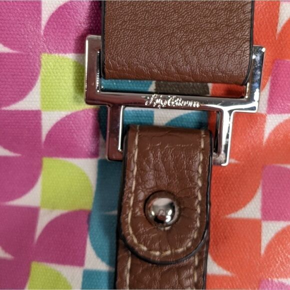 Lily Bloom Geometric Pattern Crossbody Bag Purse - Picture 11 of 11